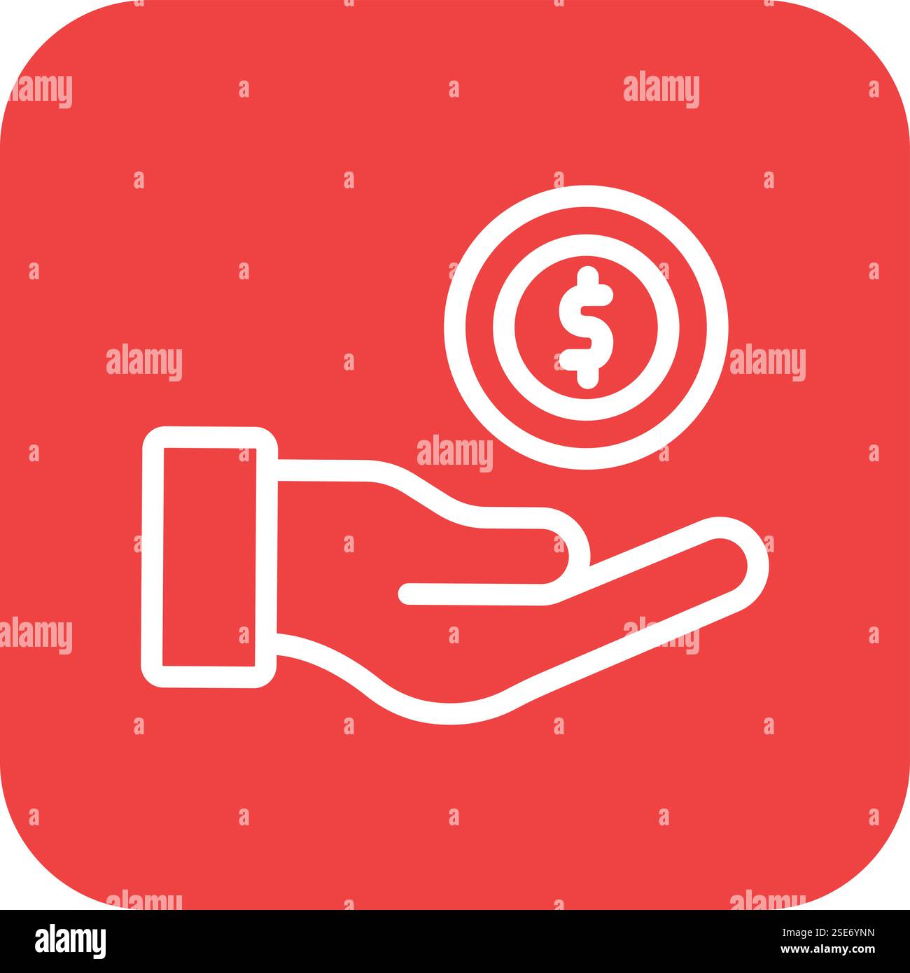 Bonus Vector Icon Design Illustration Stock Vector