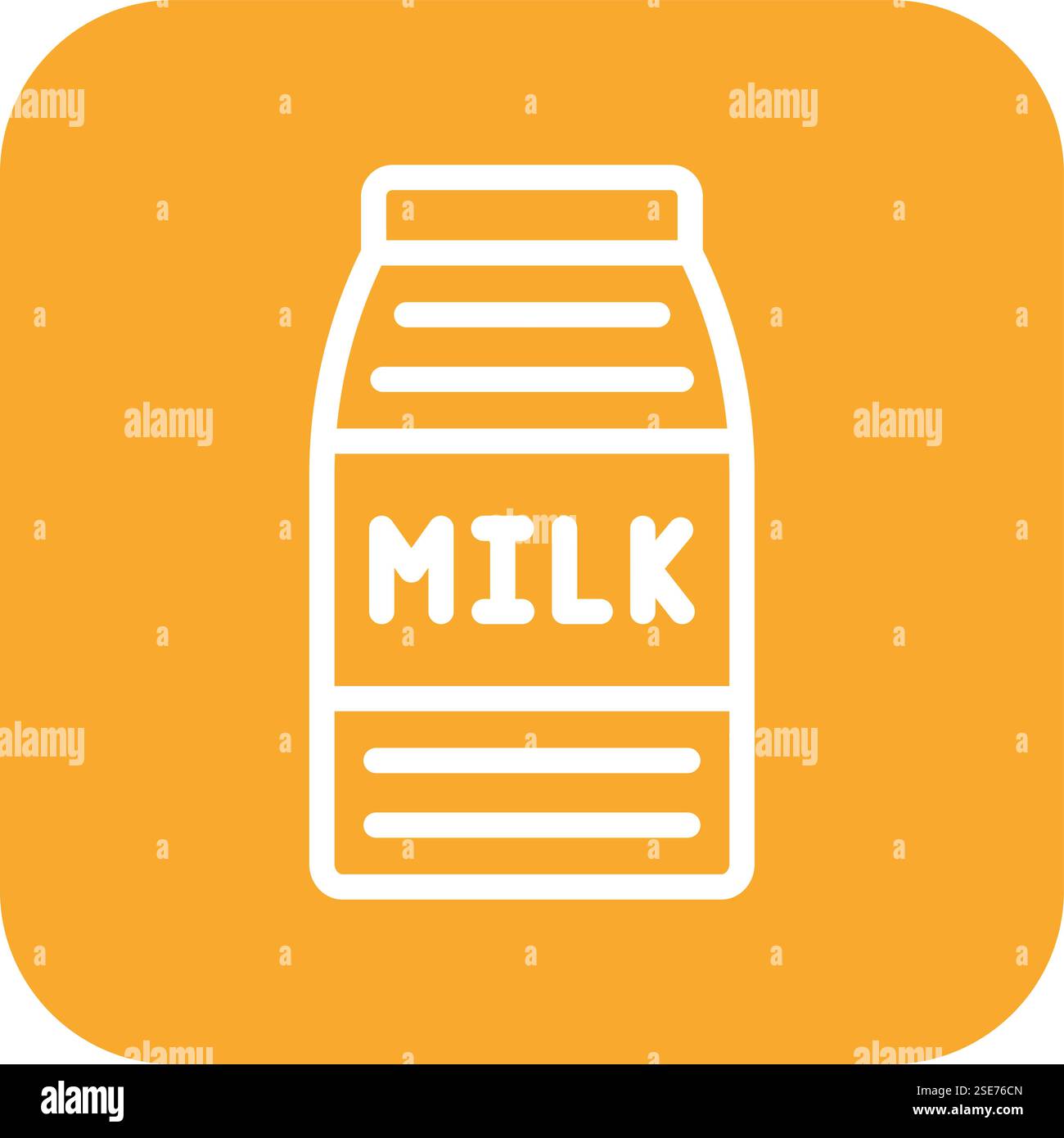 Milk Vector Icon Design Illustration Stock Vector Image & Art - Alamy