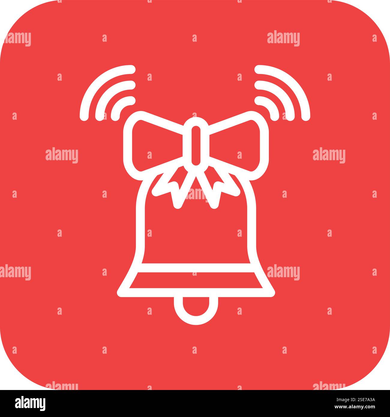 Bell Vector Icon Design Illustration Stock Vector