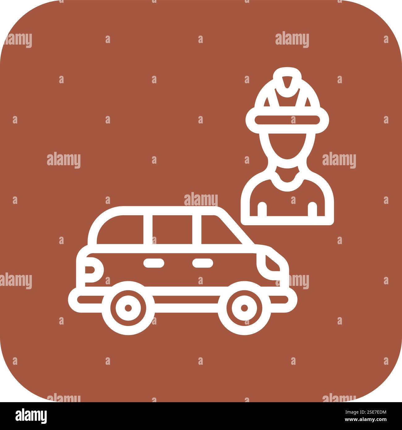 Worker Vector Icon Design Illustration Stock Vector