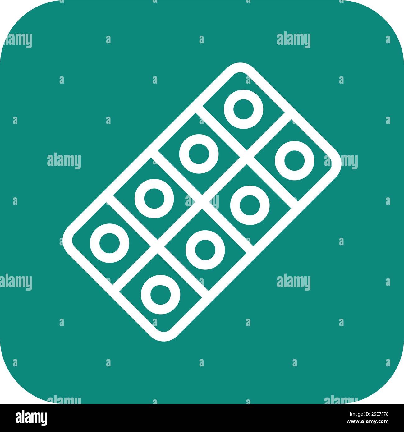 Pills Vector Icon Design Illustration Stock Vector