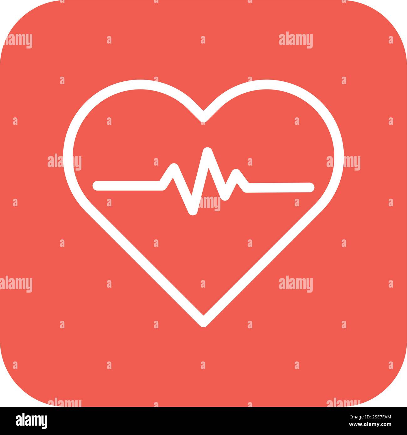 Heart Vector Icon Design Illustration Stock Vector