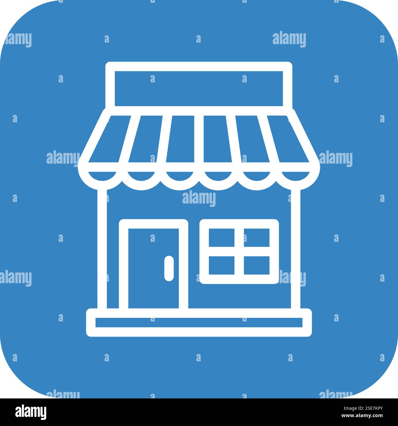 Store Vector Icon Design Illustration Stock Vector
