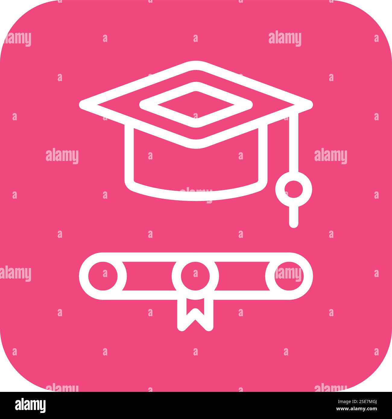 Education Vector Icon Design Illustration Stock Vector