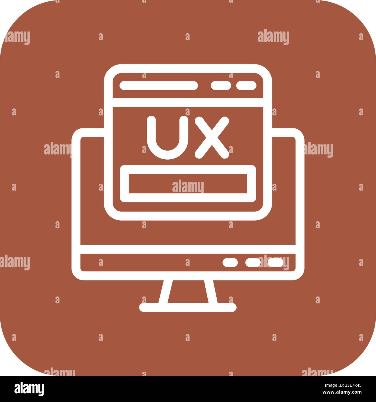 User experience vector vectors Stock Vector Images - Alamy