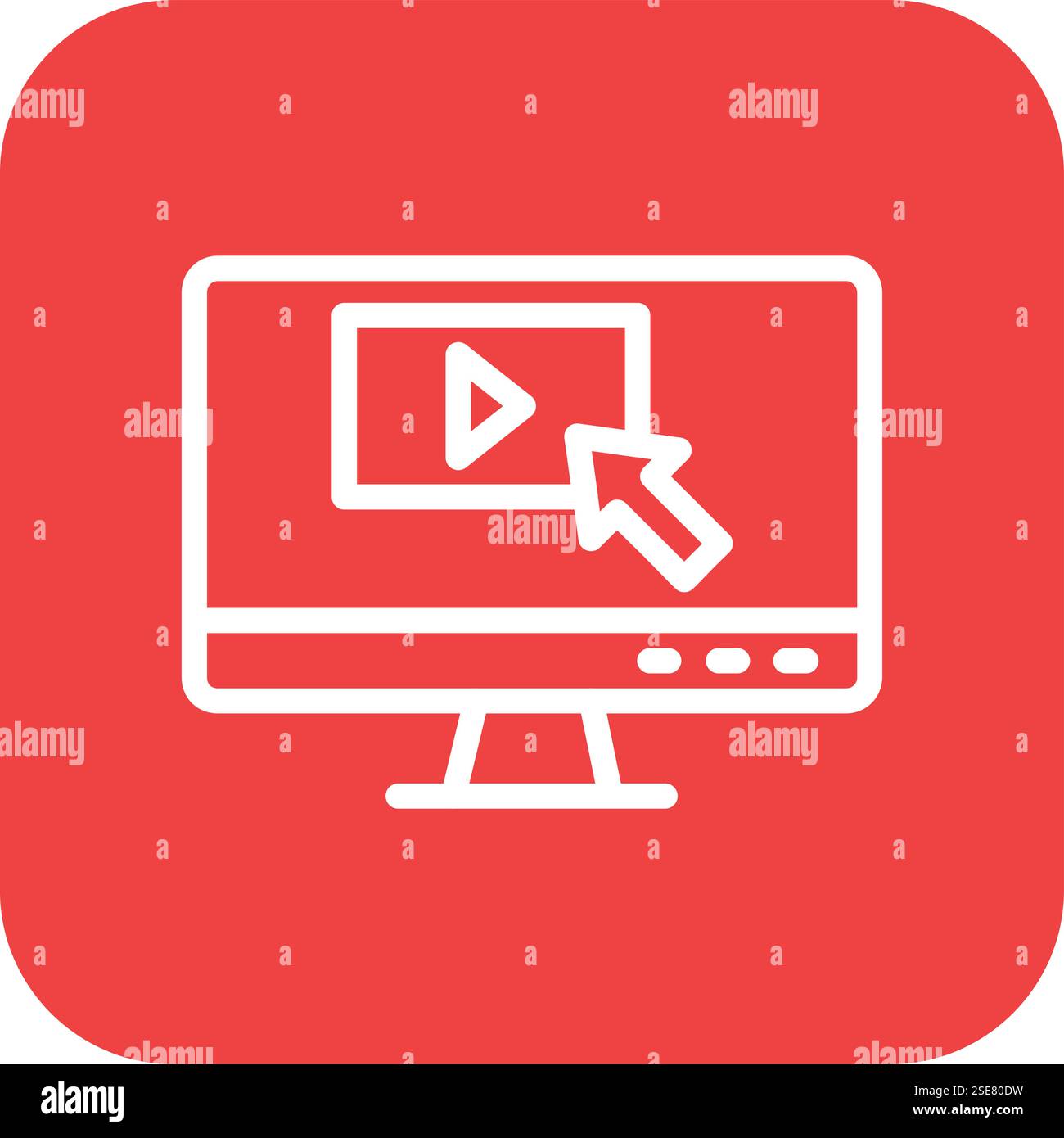 Clickstream Vector Icon Design Illustration Stock Vector