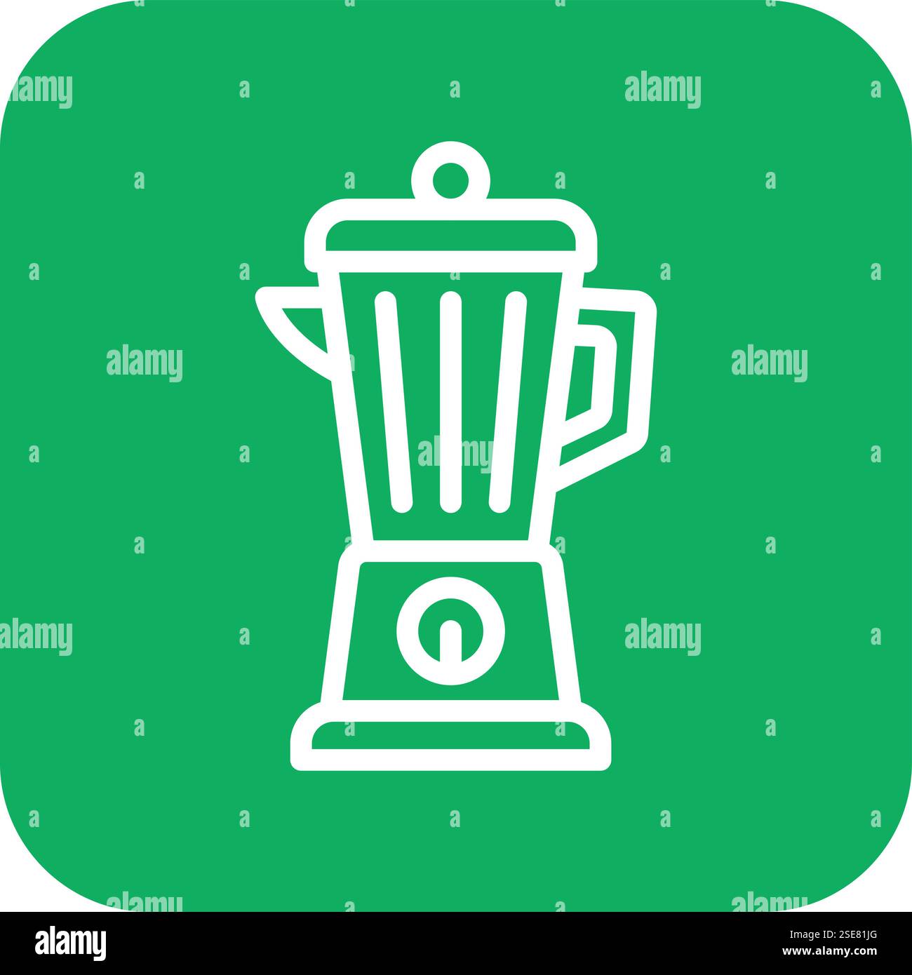 Blender Vector Icon Design Illustration Stock Vector