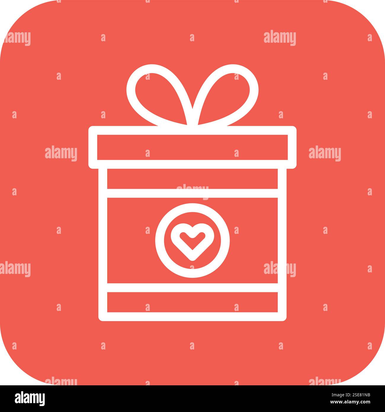 Gift Vector Icon Design Illustration Stock Vector