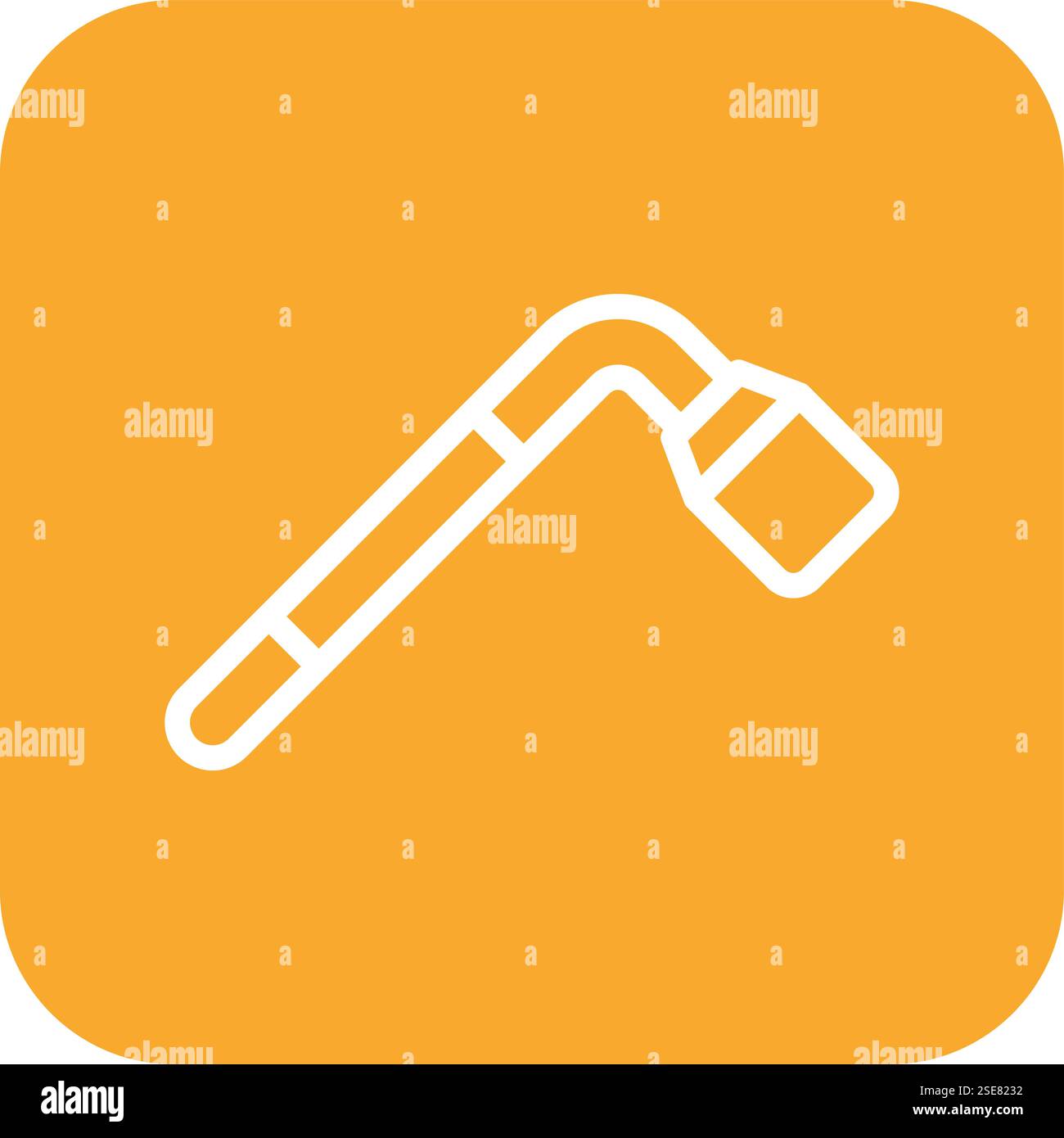 Allen Key Vector Icon Design Illustration Stock Vector
