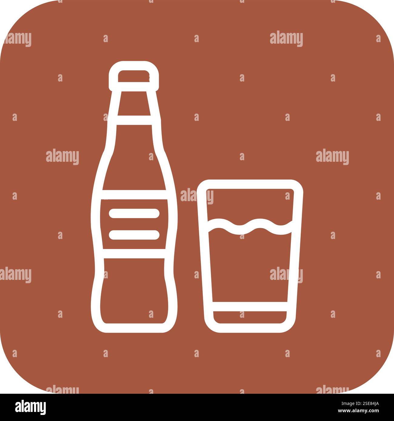 Soft Drink Vector Icon Design Illustration Stock Vector