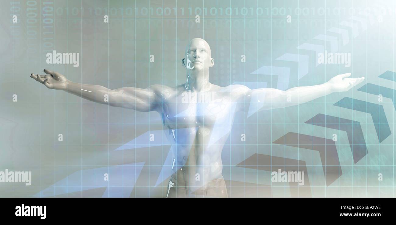 Medical Science Themed Background as a Concept Stock Photo