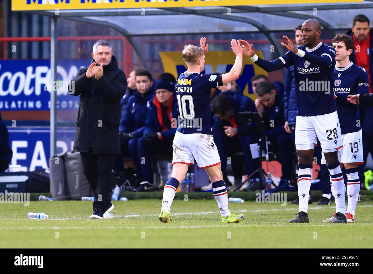 8th February 2025; Dens Park, Dundee, Scotland; Scottish Cup Fifth ...