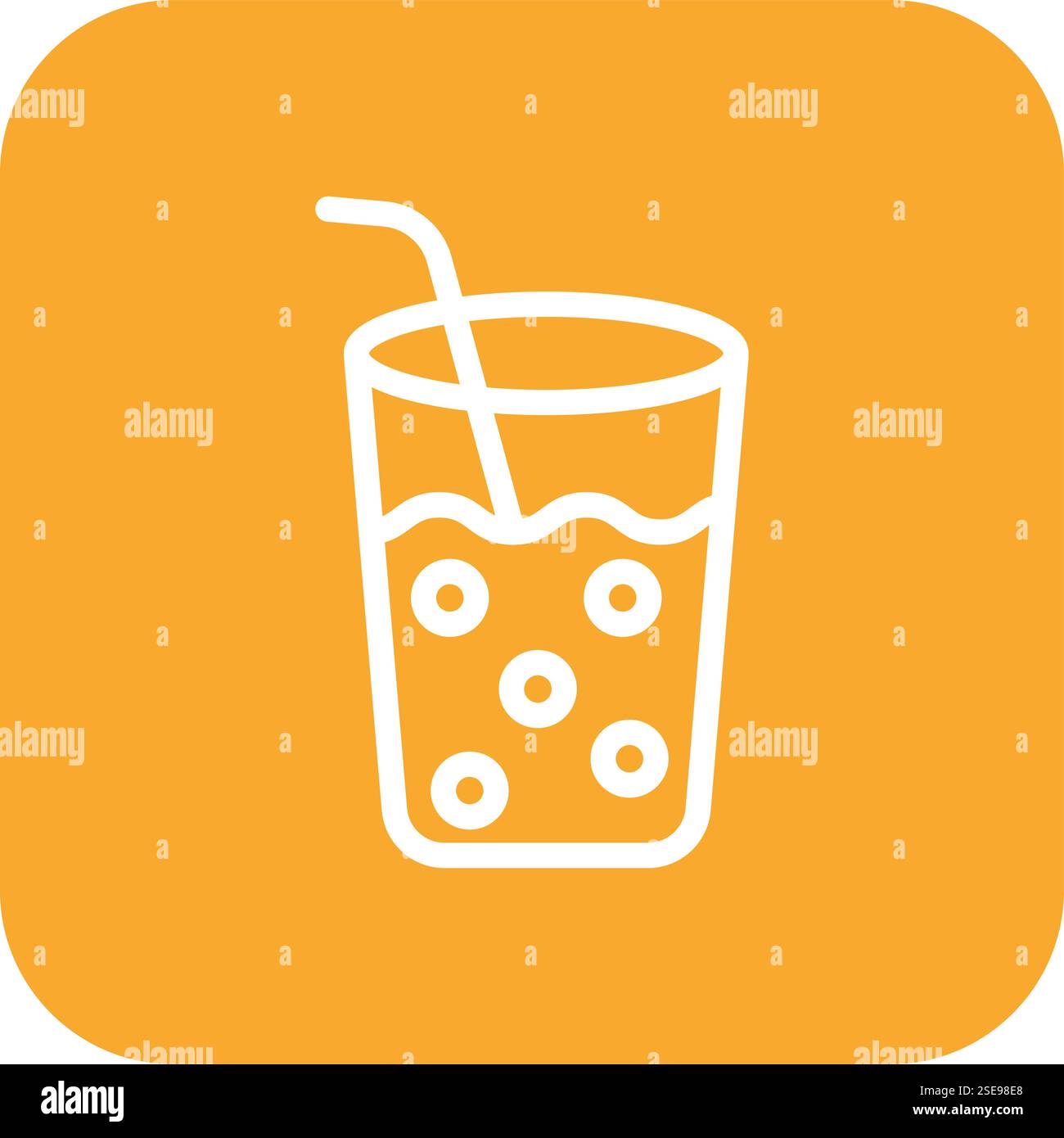 Drinking Water Vector Icon Design Illustration Stock Vector Image & Art ...