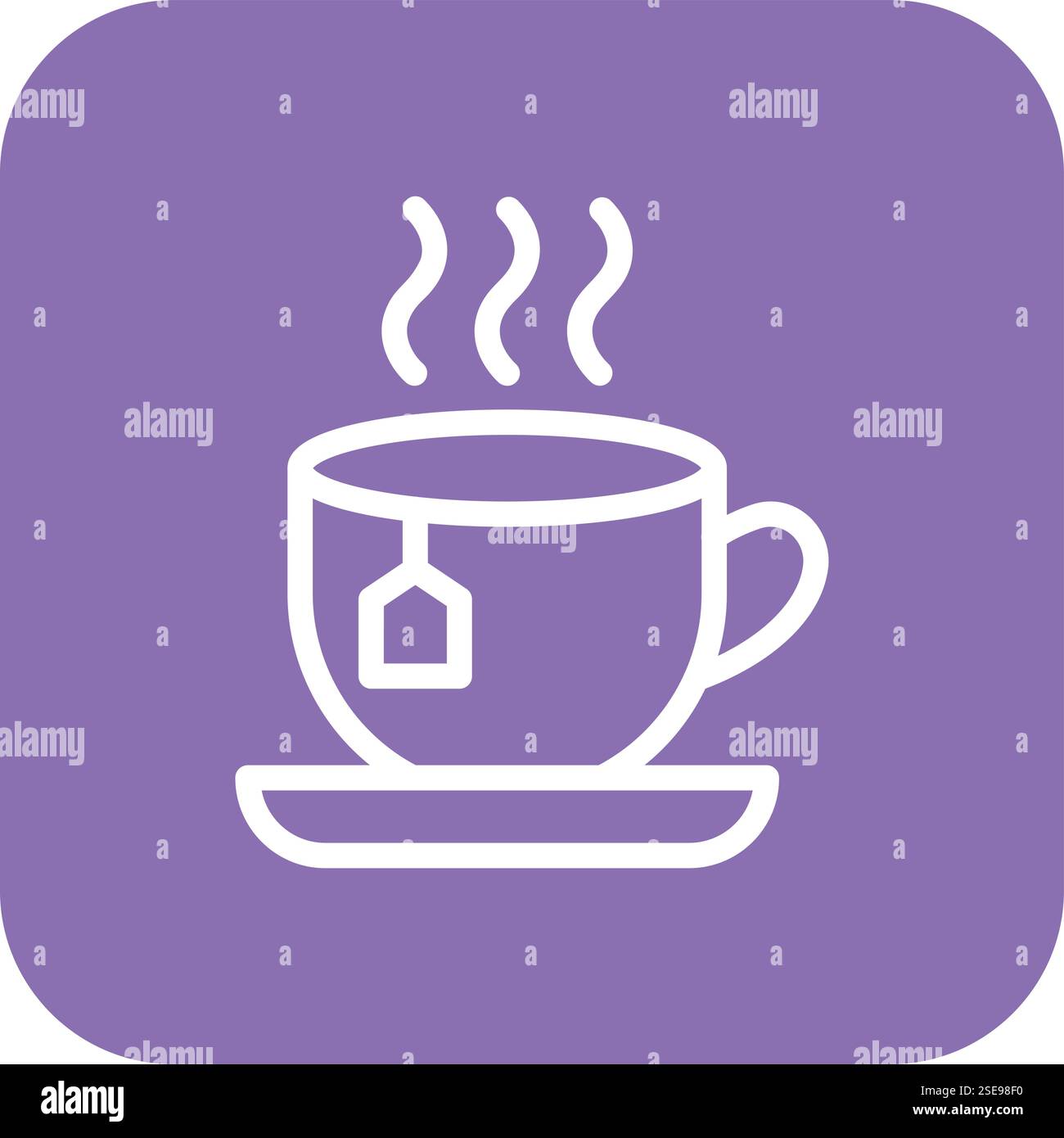 Herbal tea vector vectors hi-res stock photography and images - Alamy
