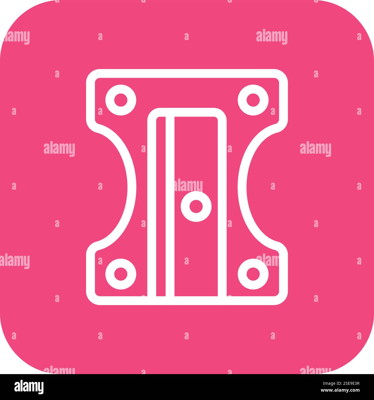 Sharpener Vector Icon Design Illustration Stock Vector