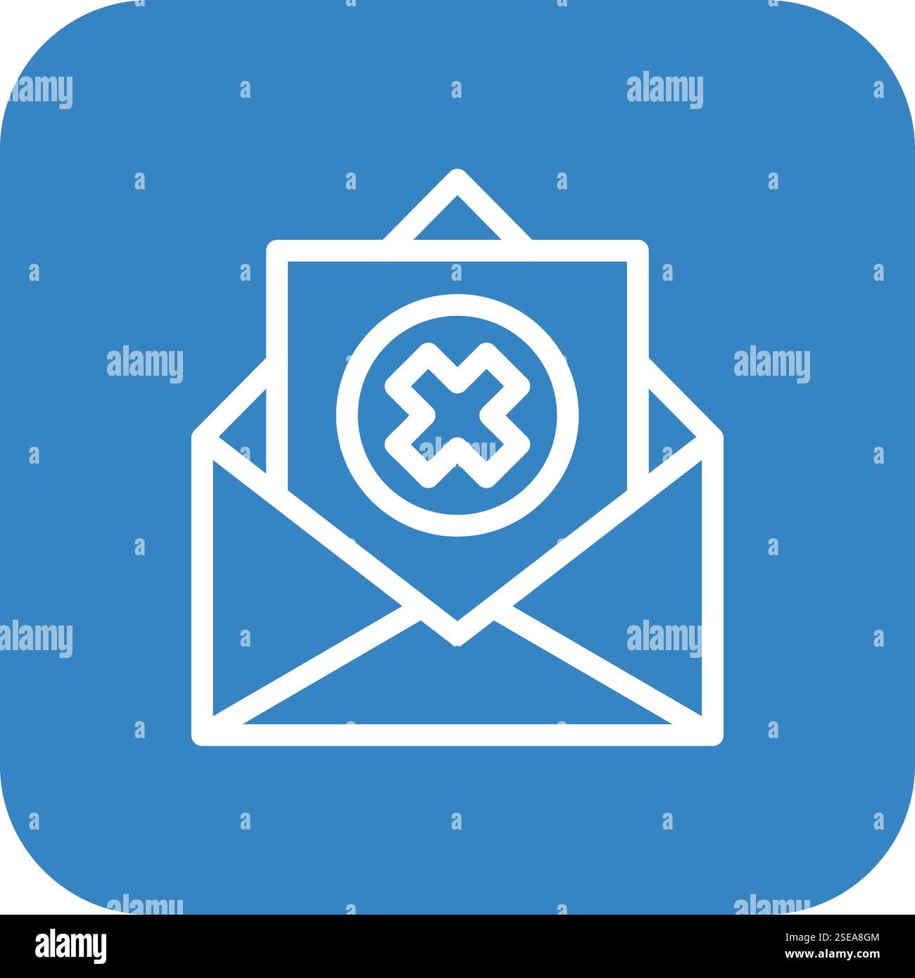 Delete Vector Icon Design Illustration Stock Vector