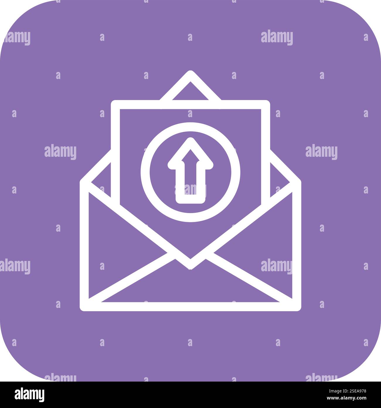 Upload Vector Icon Design Illustration Stock Vector