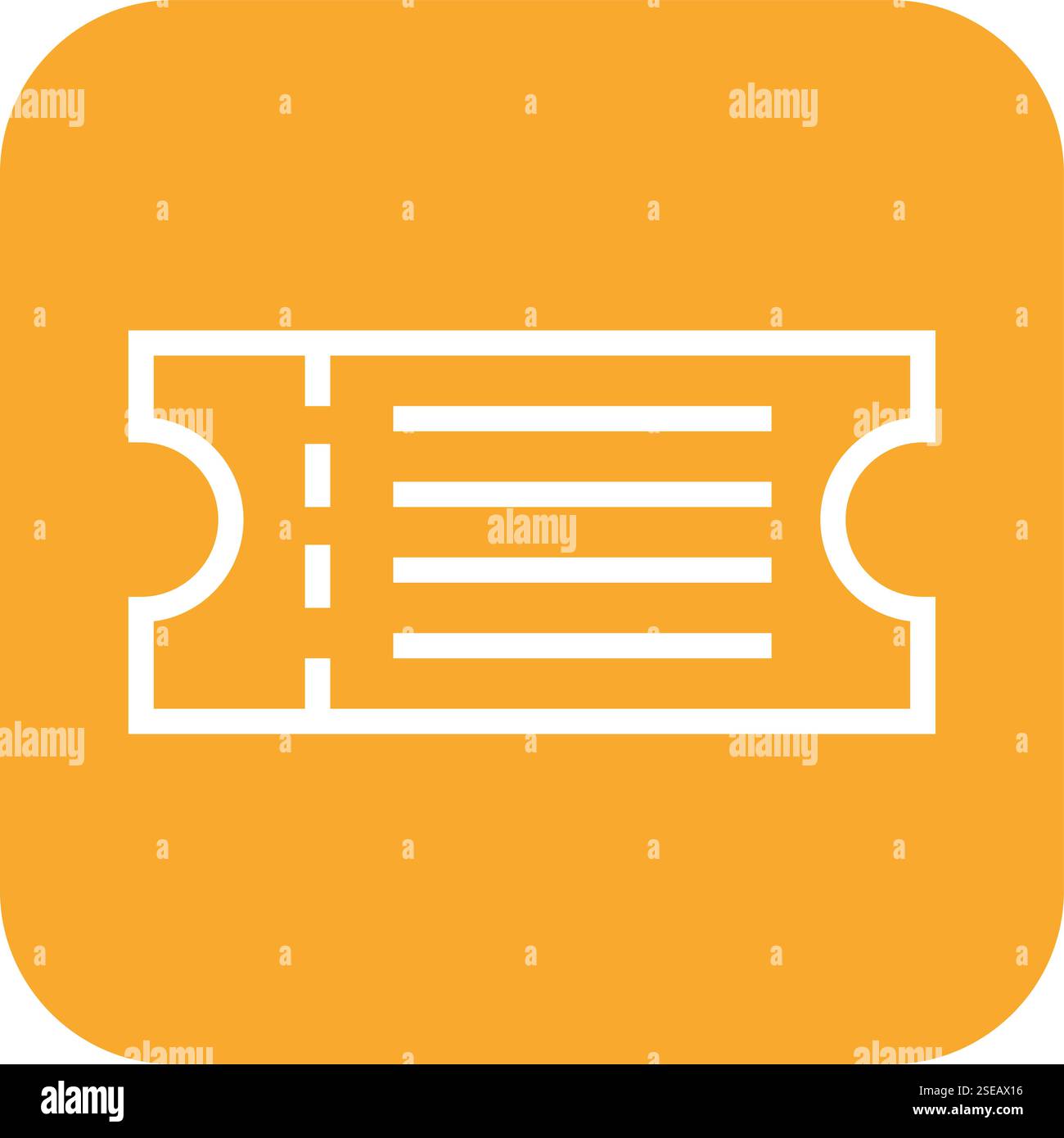 Plane ticket Vector Icon Design Illustration Stock Vector
