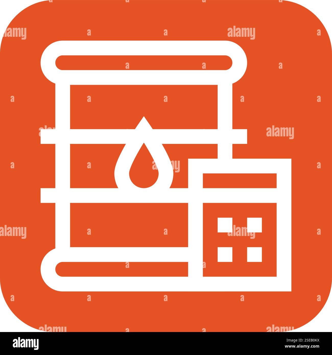 Fuel Calculation Vector Icon Design Illustration Stock Vector