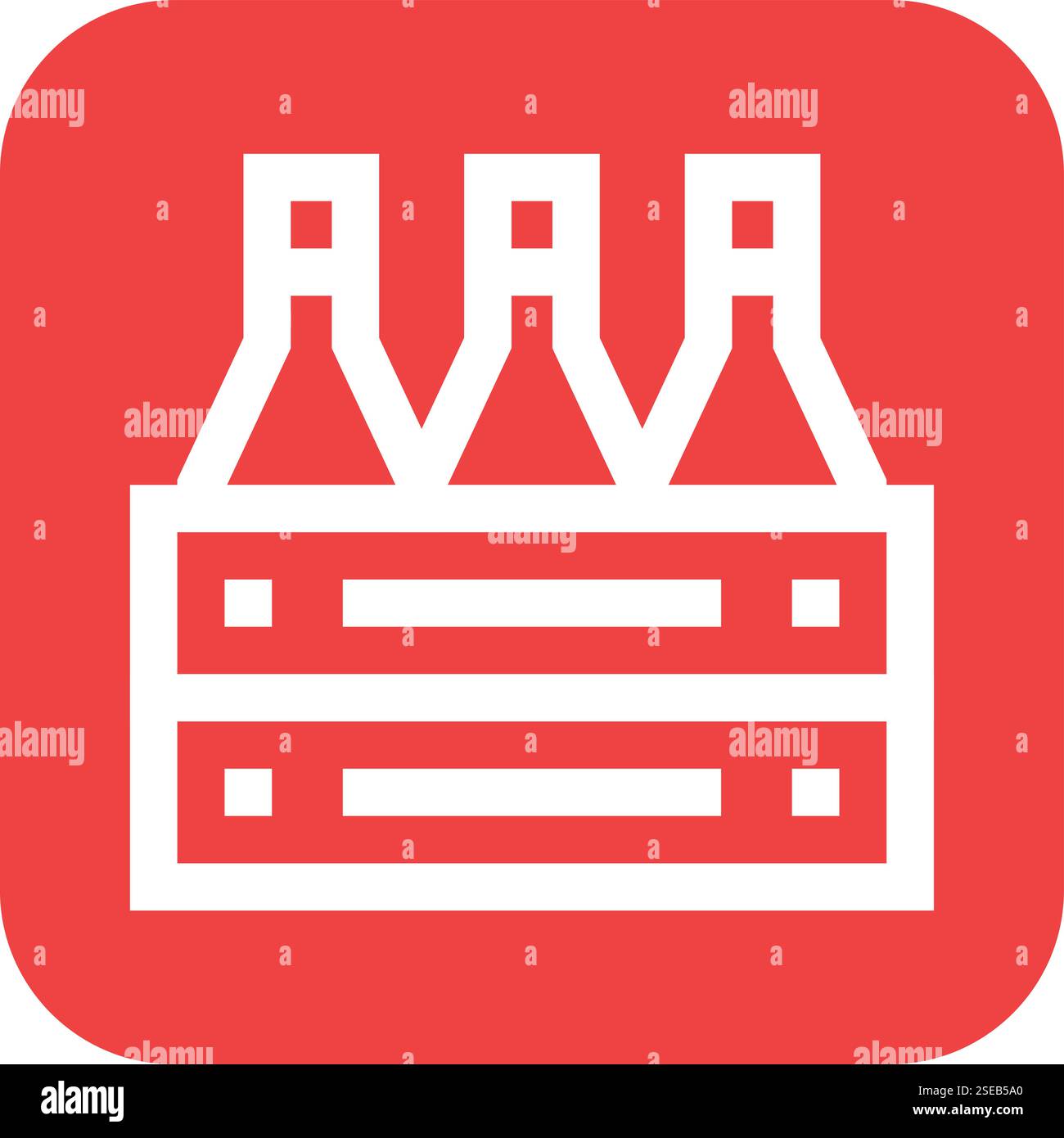 Beer Box Vector Icon Design Illustration Stock Vector Image & Art - Alamy