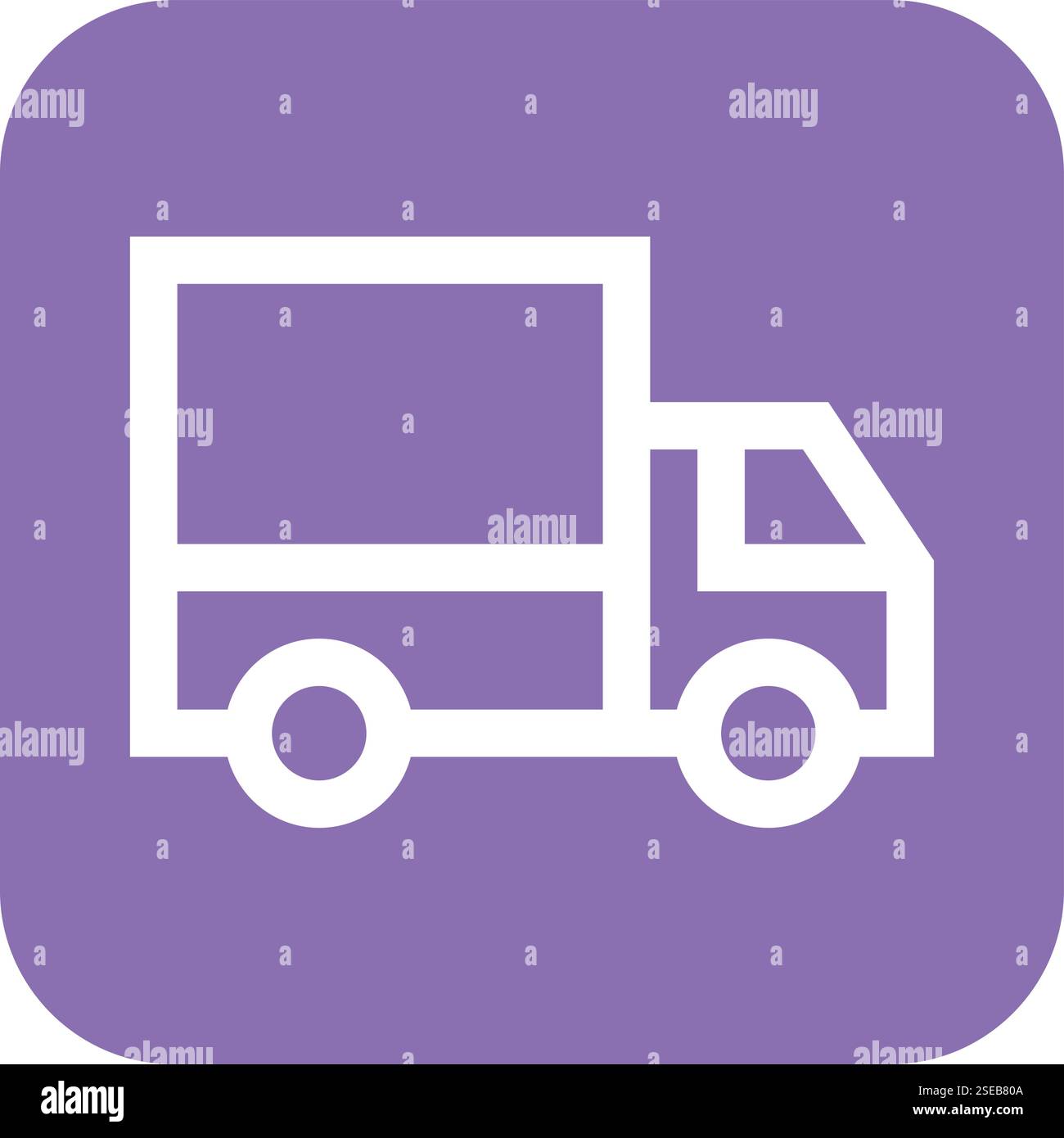 Truck Vector Icon Design Illustration Stock Vector