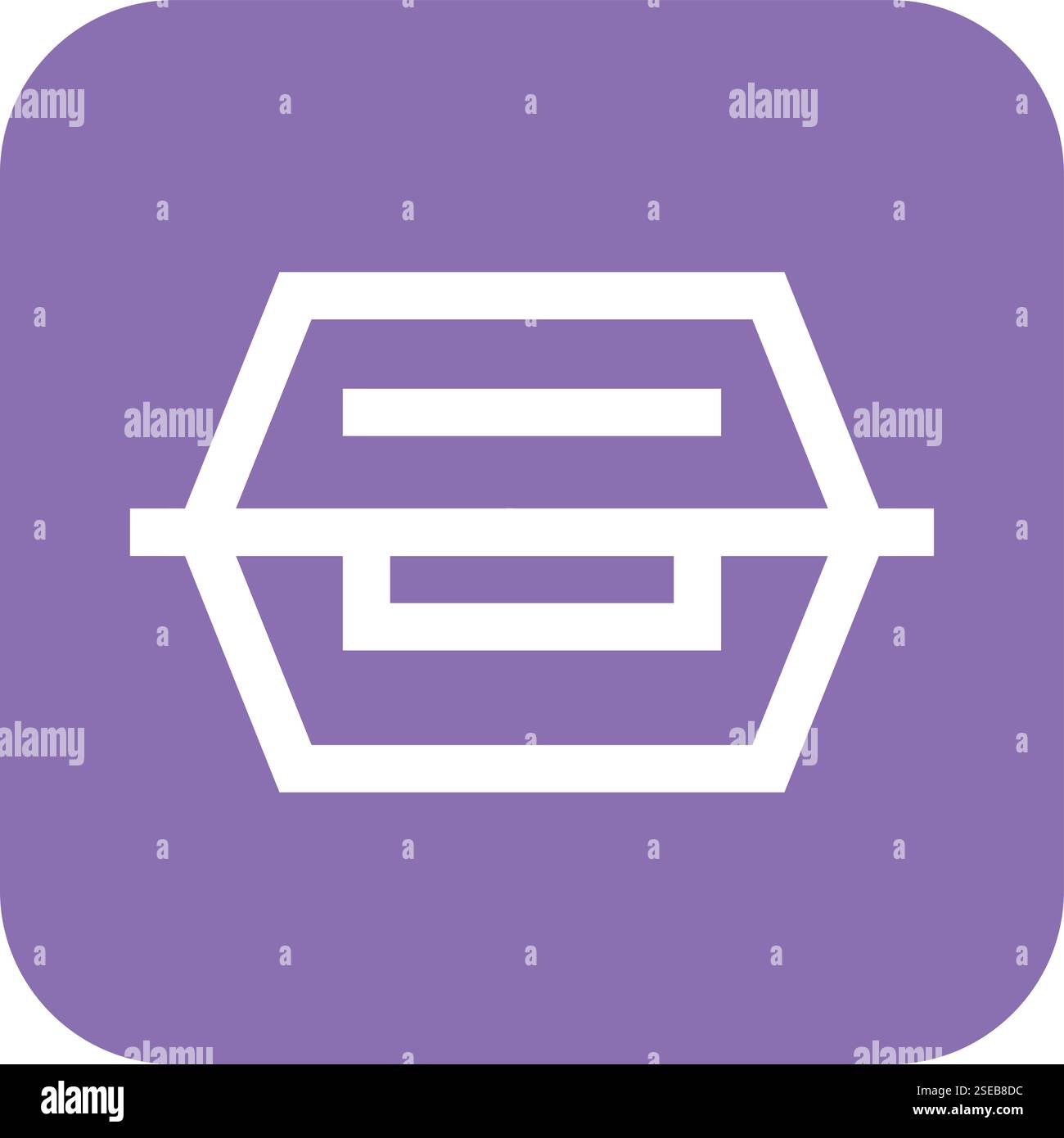 Lunch Vector Icon Design Illustration Stock Vector