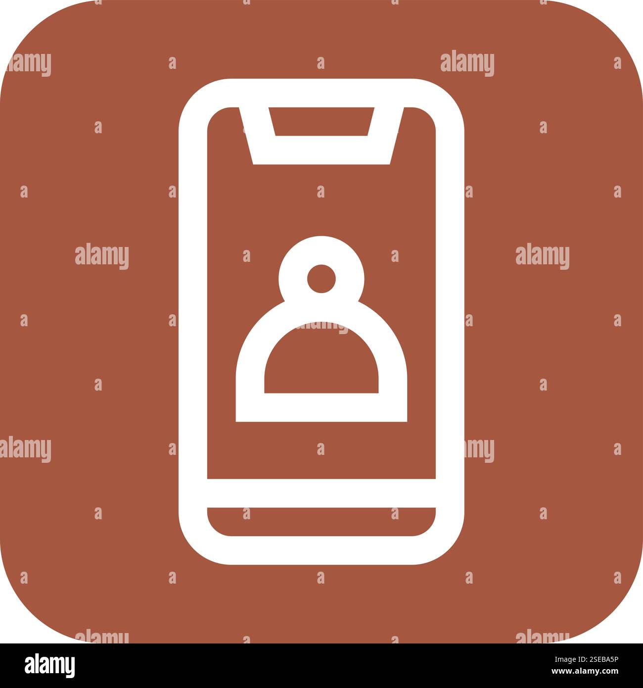 Call maid Vector Icon Design Illustration Stock Vector