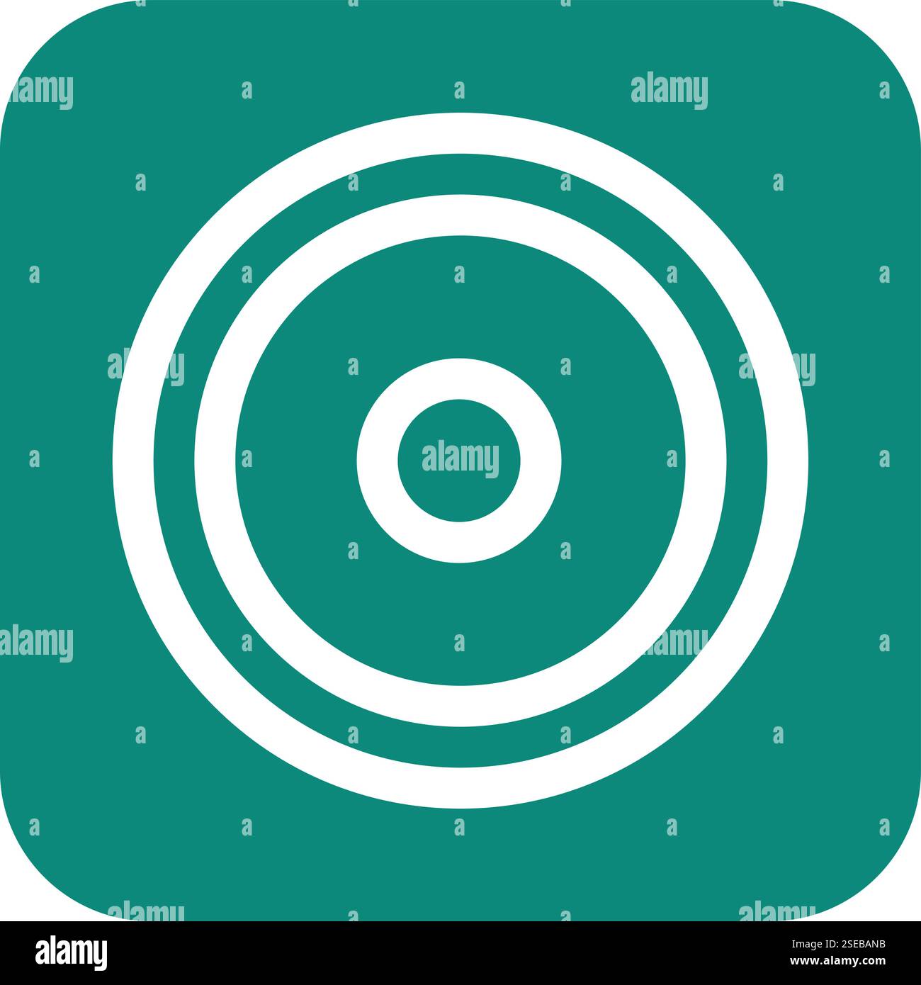 Plate Vector Icon Design Illustration Stock Vector