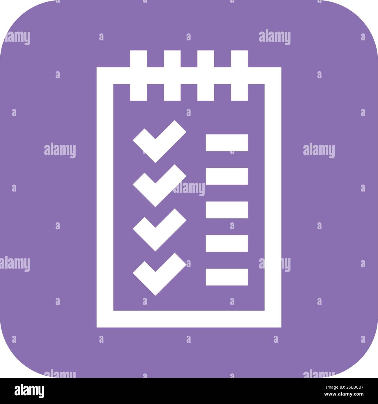 Todo List Vector Icon Design Illustration Stock Vector