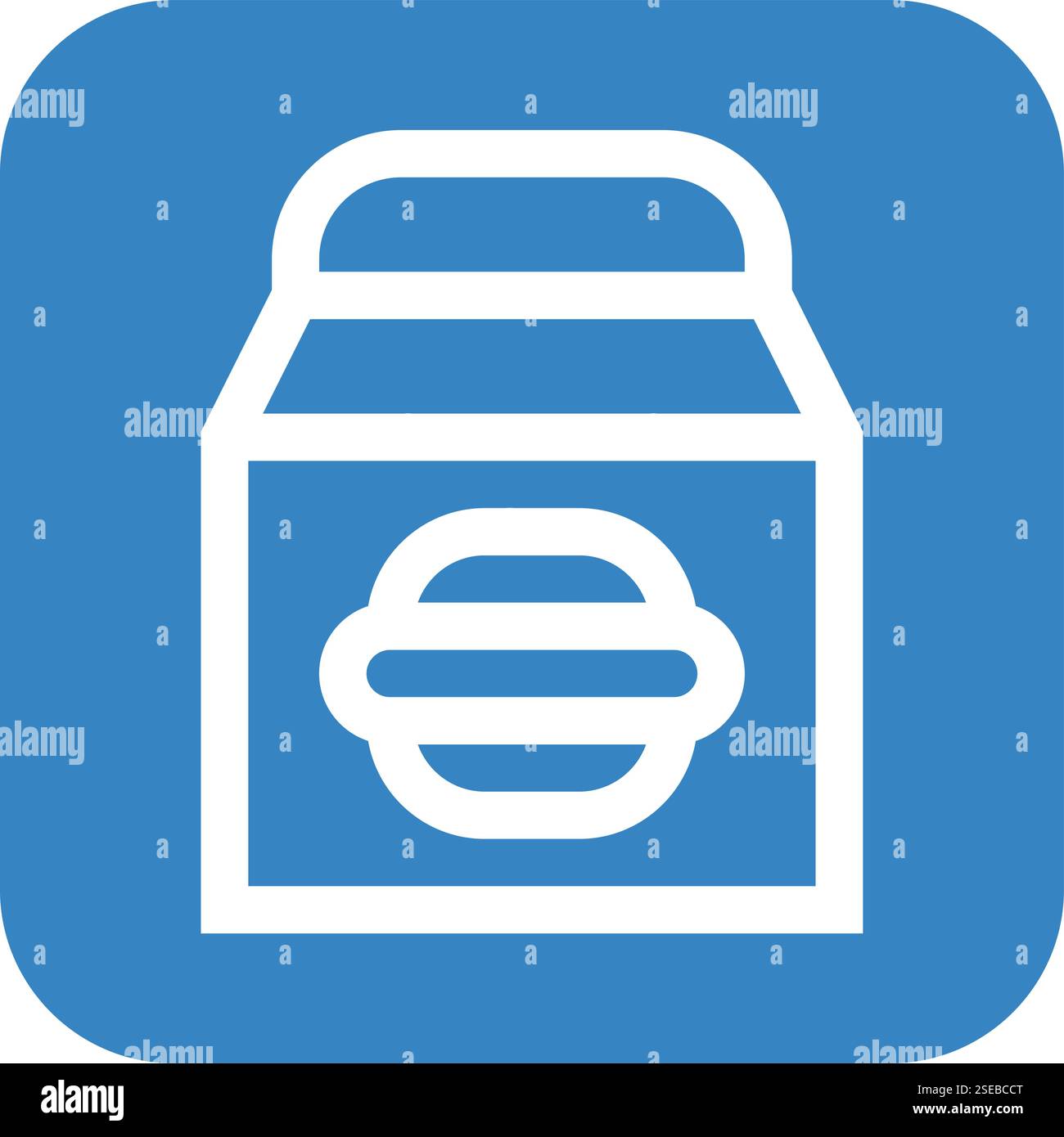 Take Away Vector Icon Design Illustration Stock Vector