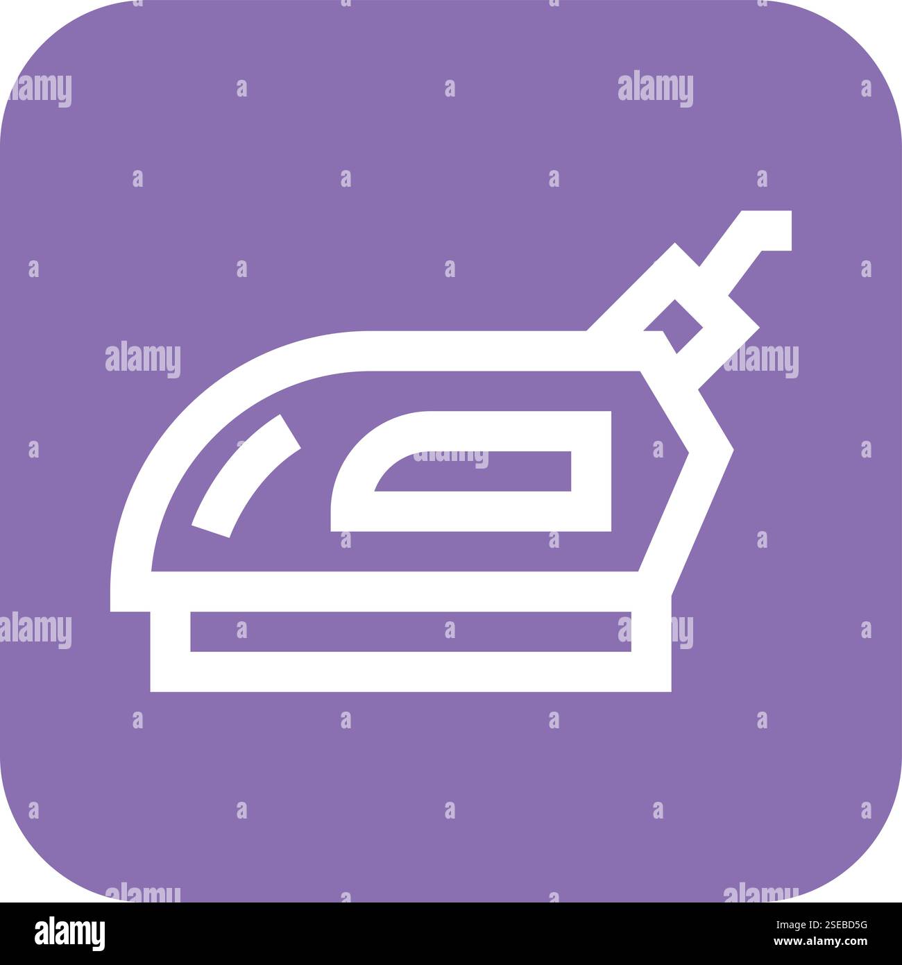 Ironing Vector Icon Design Illustration Stock Vector