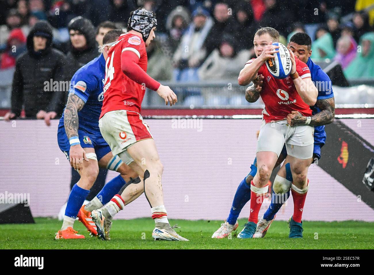 Blair MURRAY of Wales during the 2025 Six Nations Championship, rugby ...