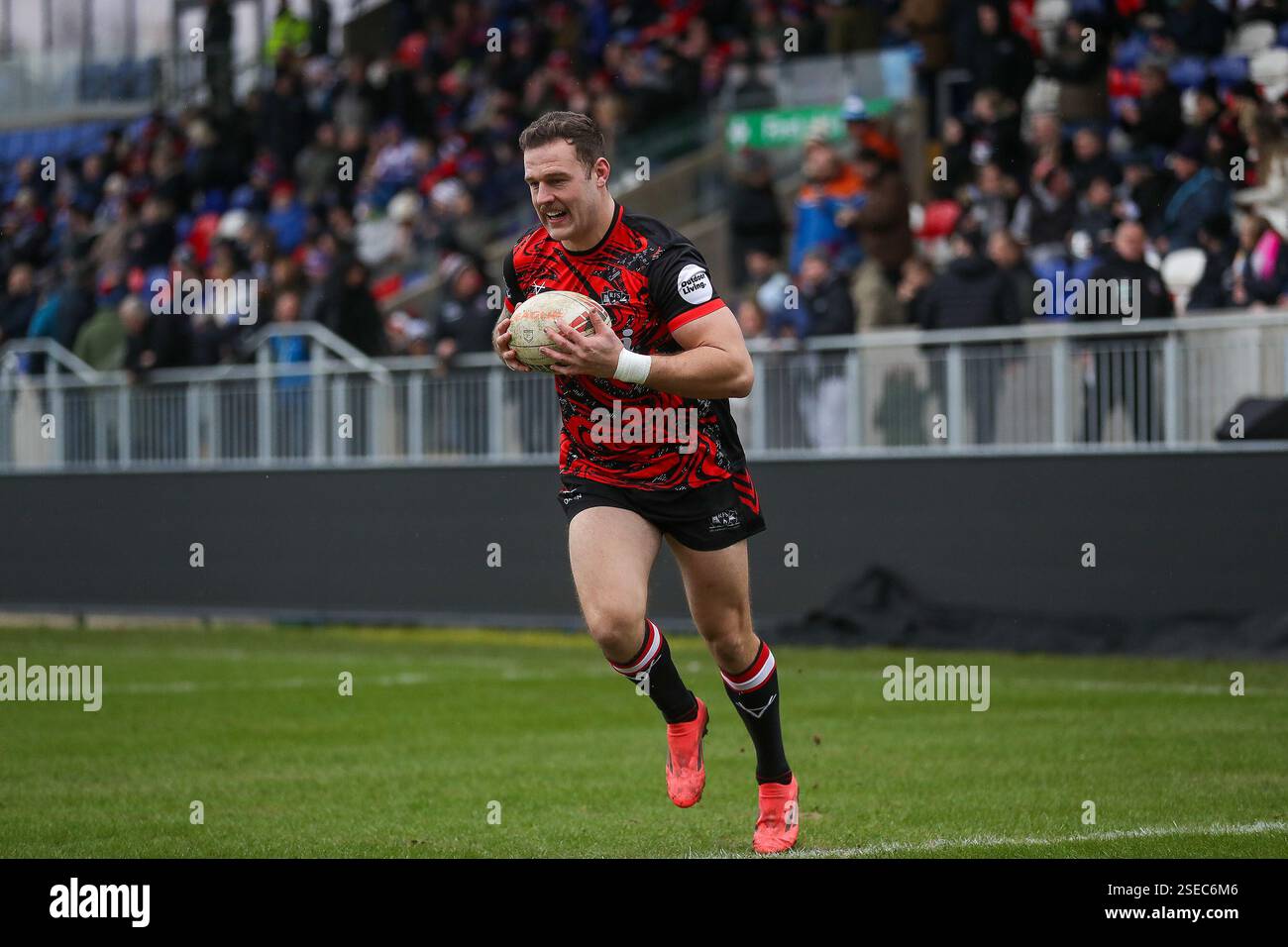 Thomas Minns of Goole Vikings *** during the Challenge Cup match ...