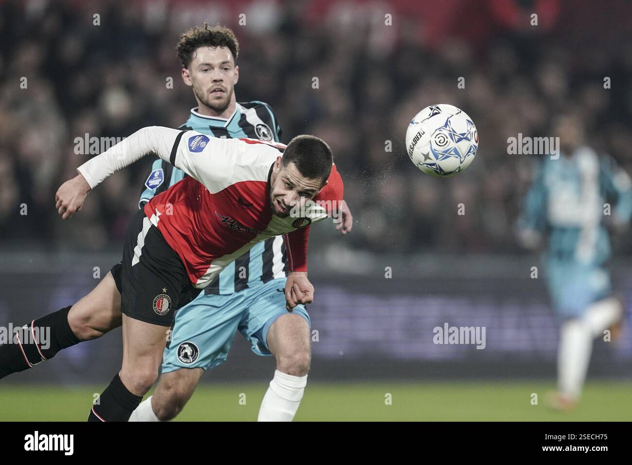 Rotterdam, Netherlands. 08th Feb, 2025. ROTTERDAM, 08-02-2025, Stadium ...