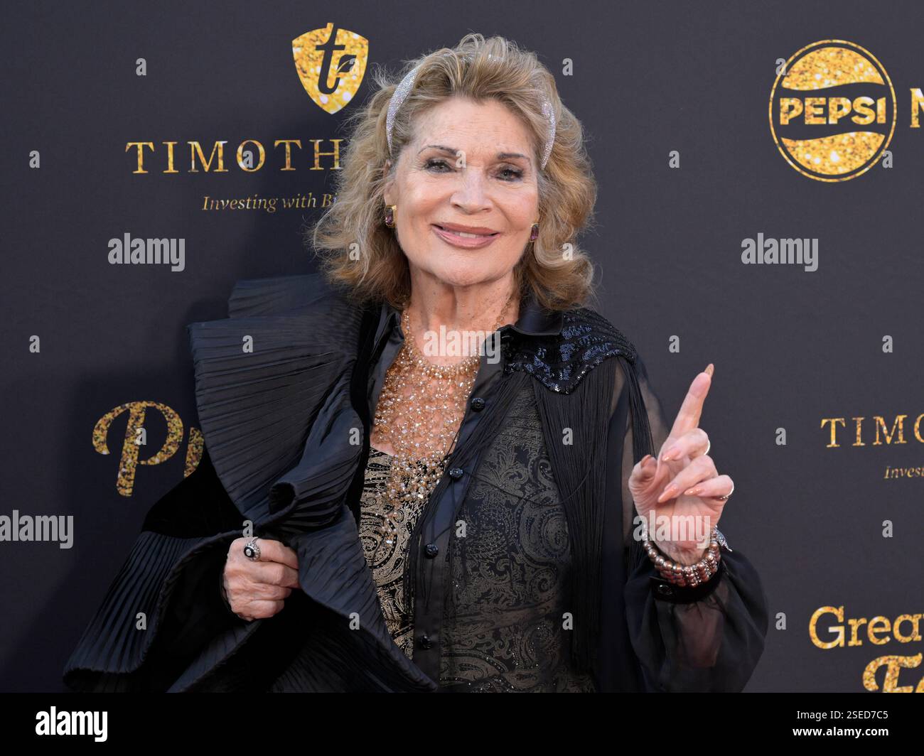 February 7, 2025, Hollywood, California, USA: Susan Stafford attends