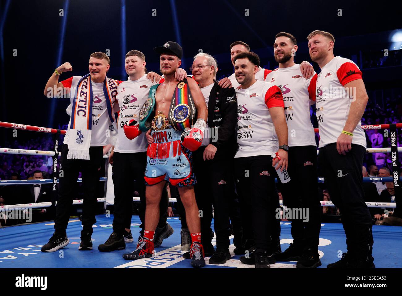 Jack Rafferty Corner Jack Rafferty (third left) celebrates with their team after winning ...