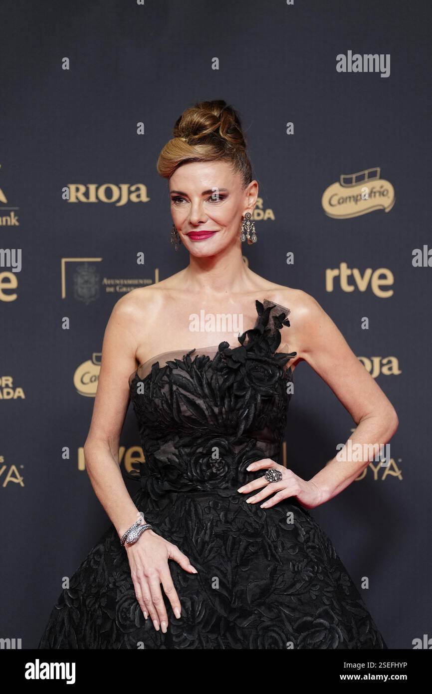 8/02/2025-Granada-Spain paula vazquez attends 39th Goya Awards - Red