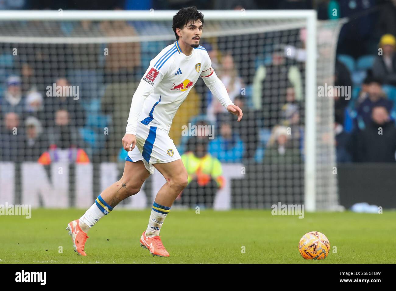 Leeds, UK. 08th Feb, 2025. Pascal Struijk Of Leeds United during the