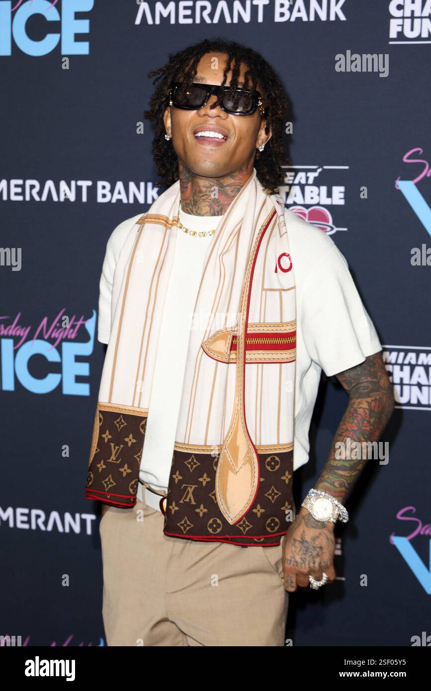 Swae MIAMI, FLORIDA - FEBRUARY 08: American Singer, songwriter Swae Lee ...