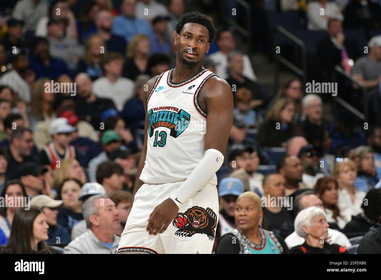 Memphis Grizzlies forward Jaren Jackson Jr. (13) plays in the first ...