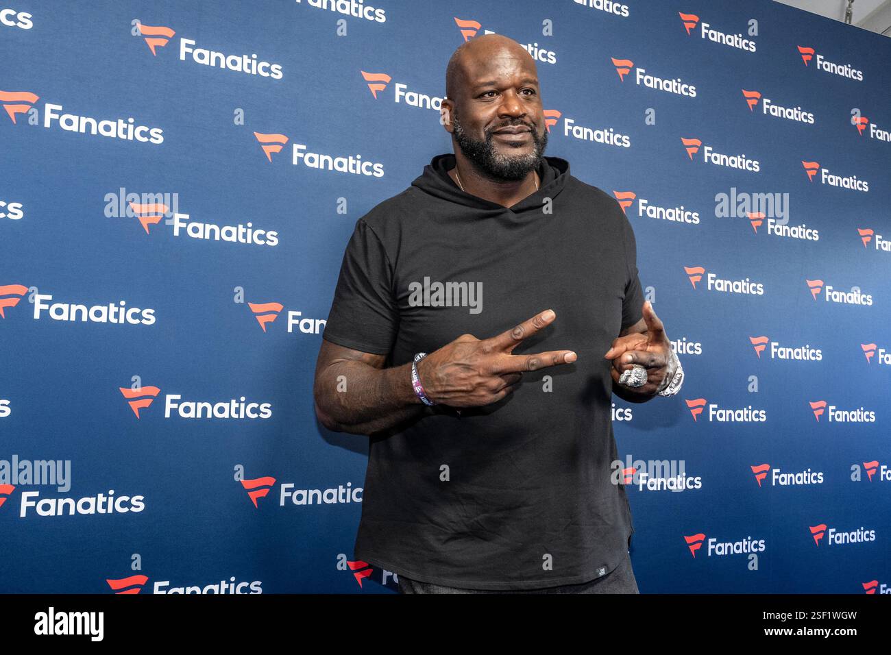 Shaquille O Neal Attends Michael Rubin S Fanatics Super Bowl Party On Shaquille Oneal Attends Michael Rubins Fanatics Super Bowl Party On Saturday Feb 8 2025 In New Orleans Photo By Amy 2SF1WGW 