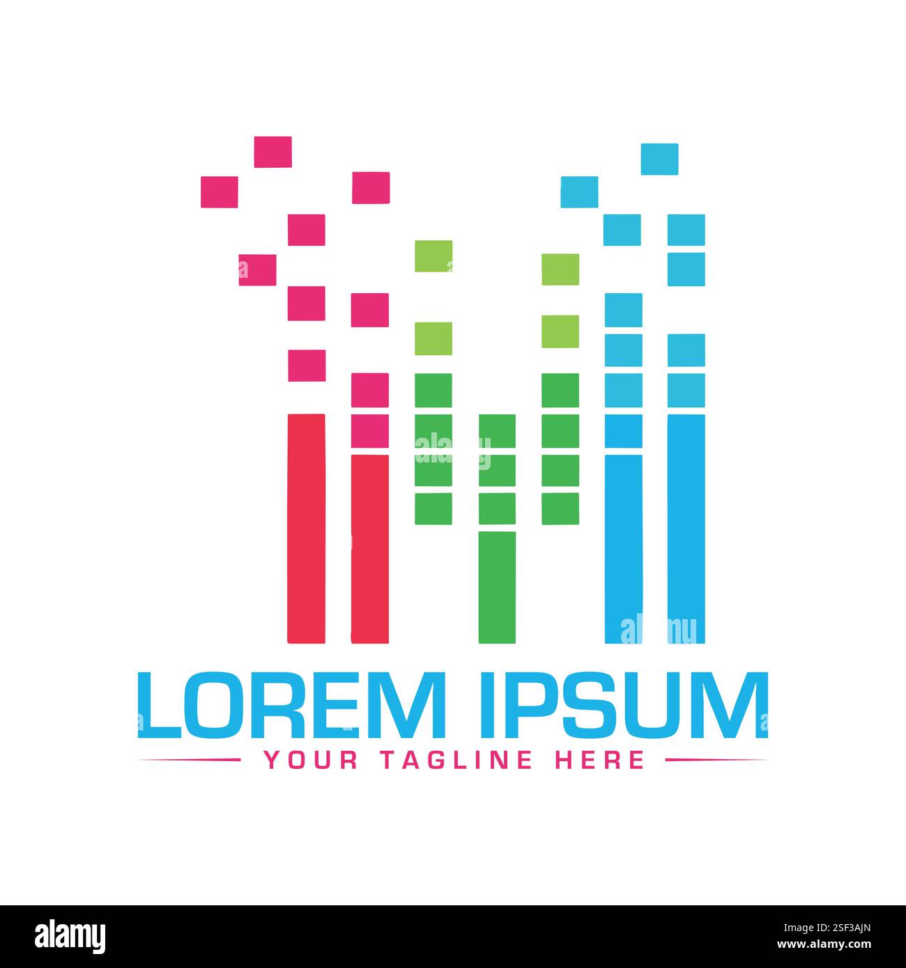 Media Player Logo Design Stock Vector Image & Art - Alamy