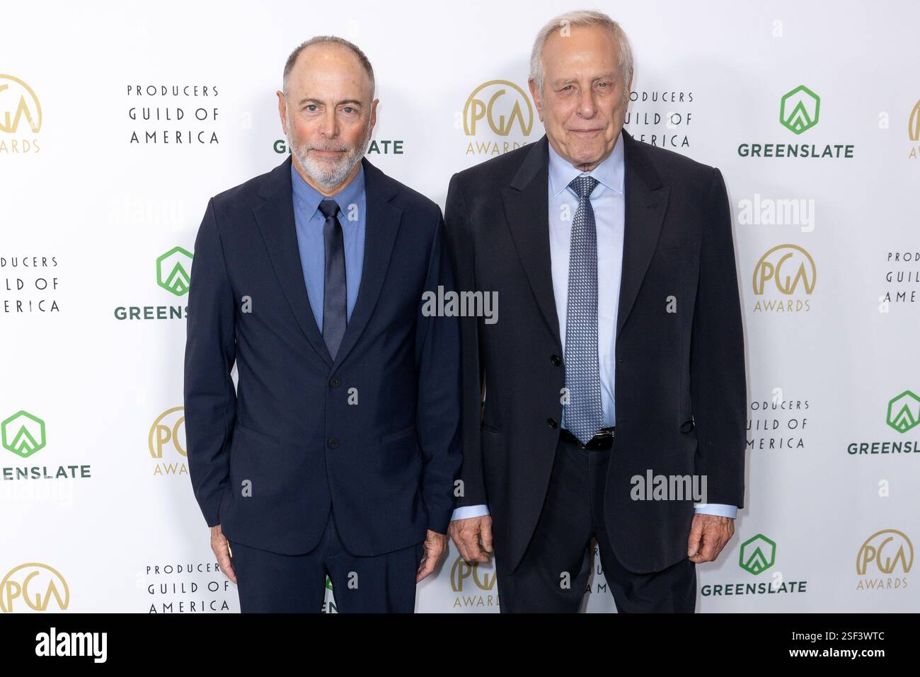 Alex Gartner and Charles Roven attend the 36th Annual Producers Guild
