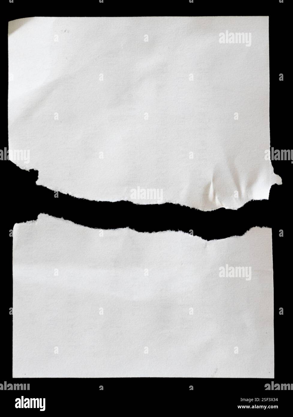 Back Paper Ripped Black ripped blank horizontal hi-res stock photography and images - Alamy