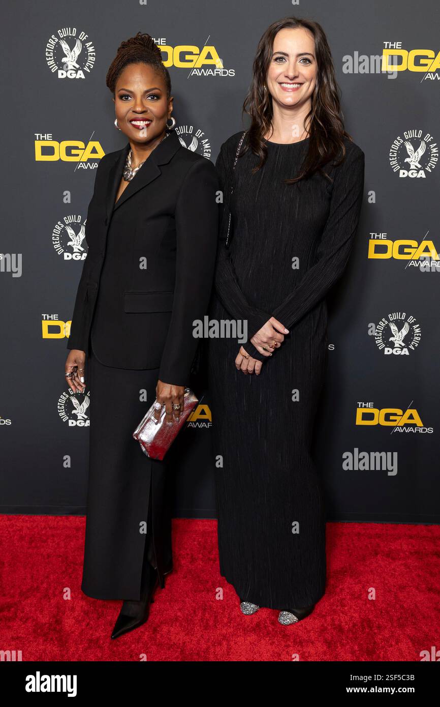 Beverly Hills, USA. 08th Feb, 2025. Angela Patton and Natalie Rae ...