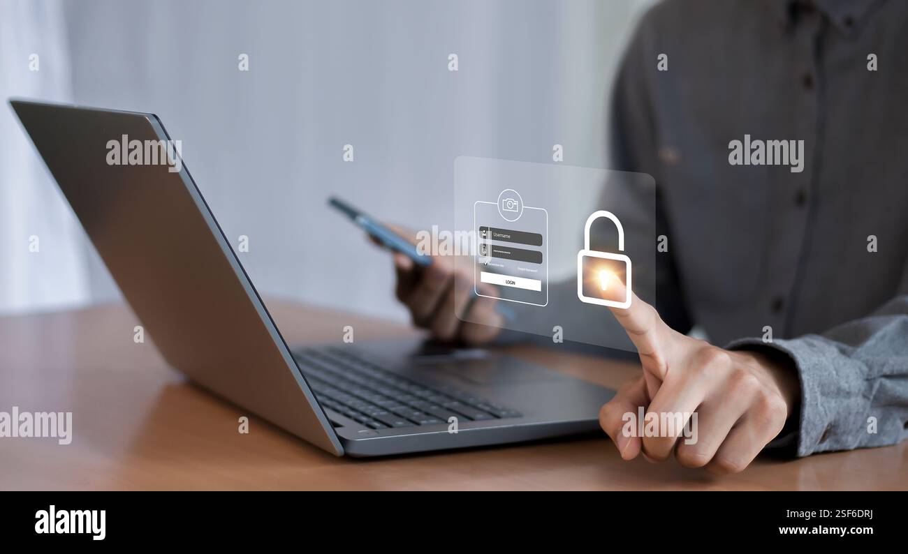User Encryption Interface Graphical user interface hi-res stock photography and images - Alamy