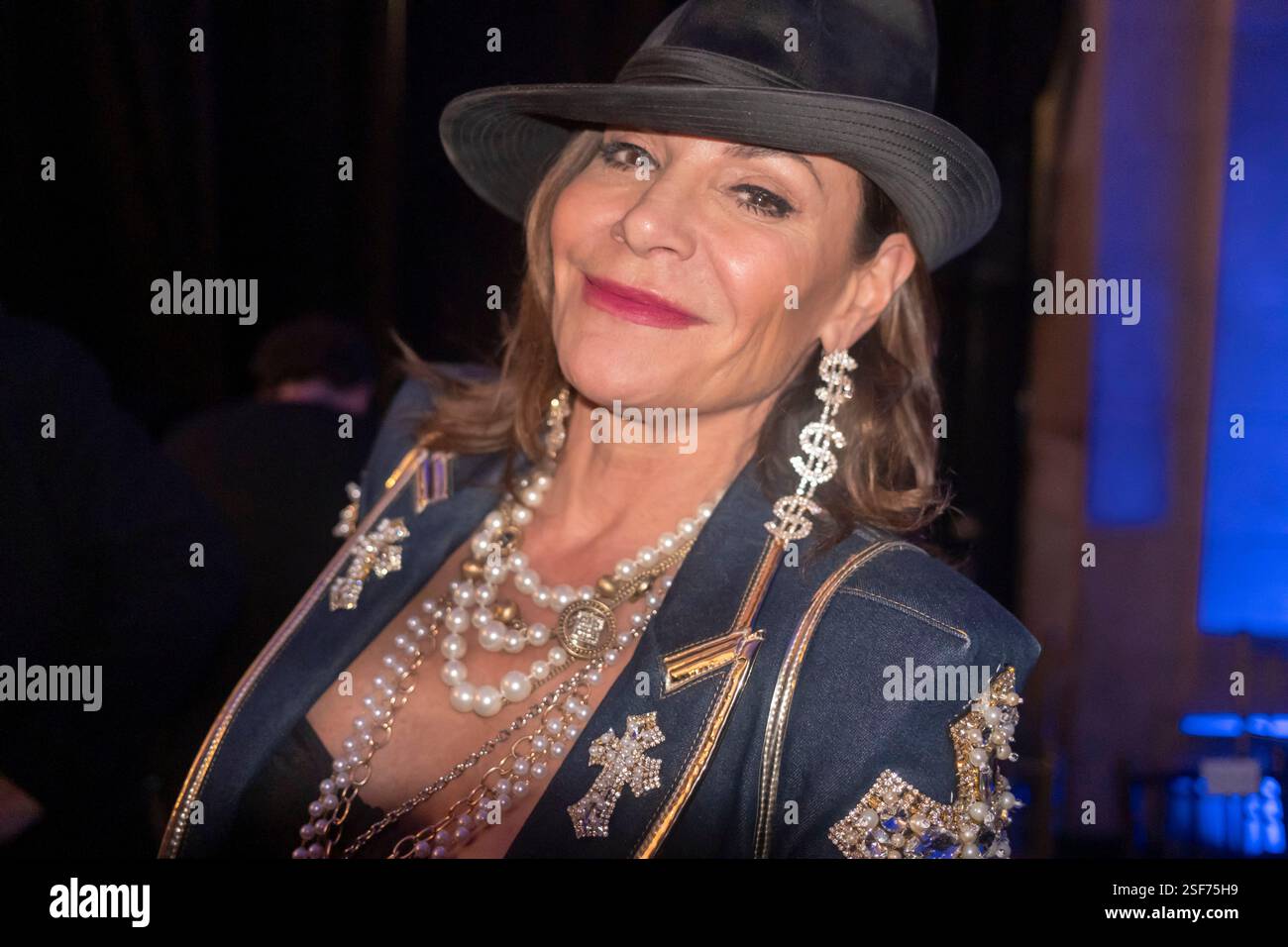 NEW YORK, NEW YORK - FEBRUARY 08: Luann De Lesseps attends The Blonds