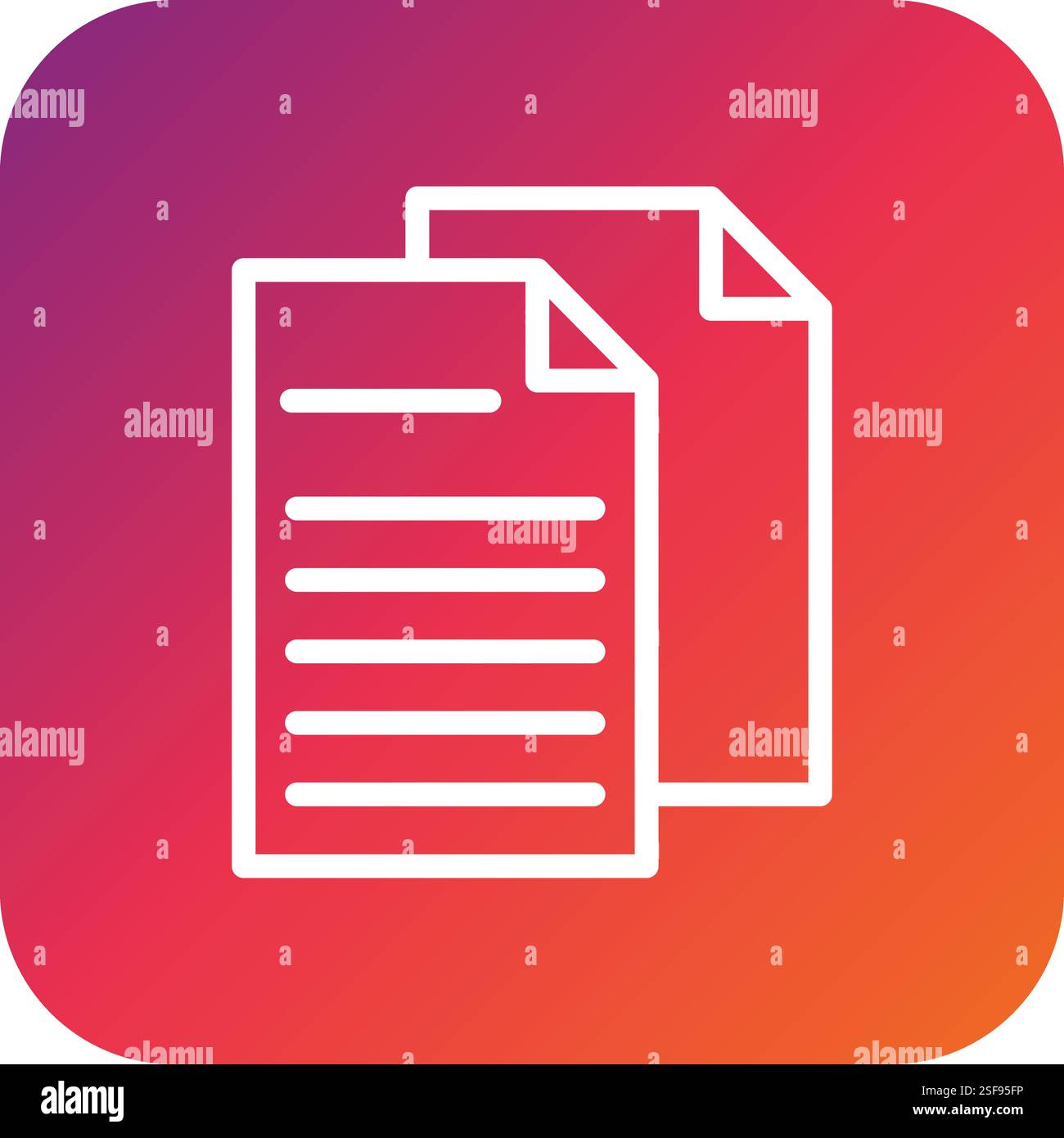 File Vector Icon Design Illustration Stock Vector