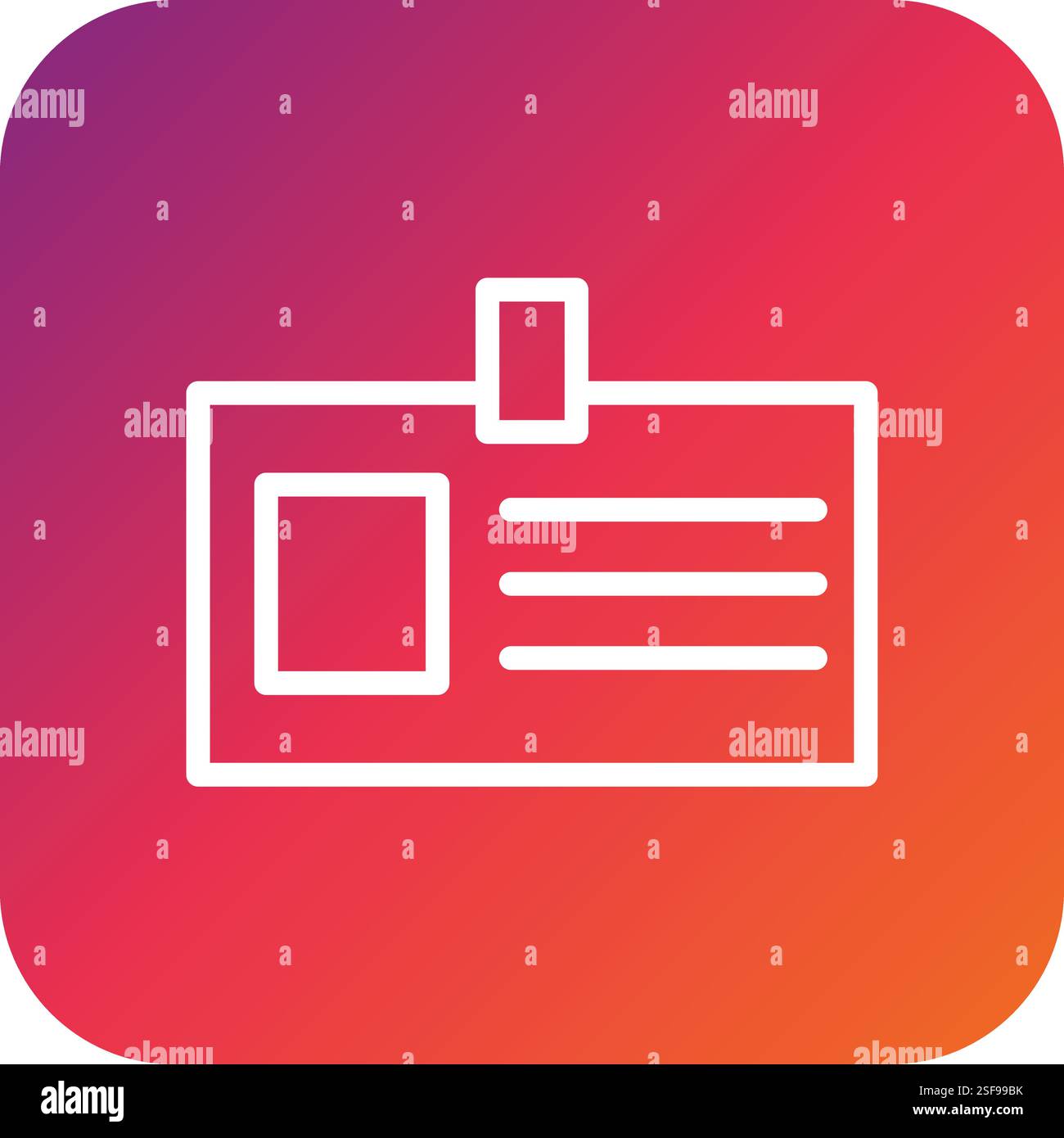 Student Card Vector Icon Design Illustration Stock Vector