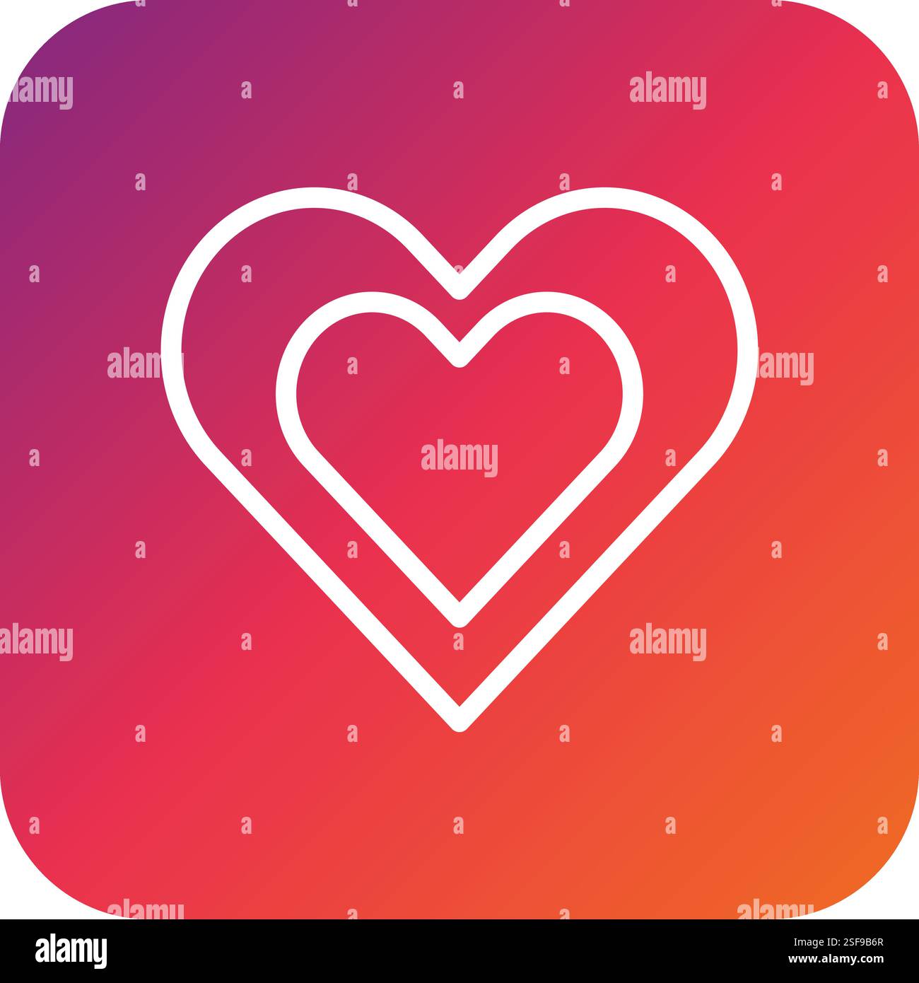 Love Vector Icon Design Illustration Stock Vector